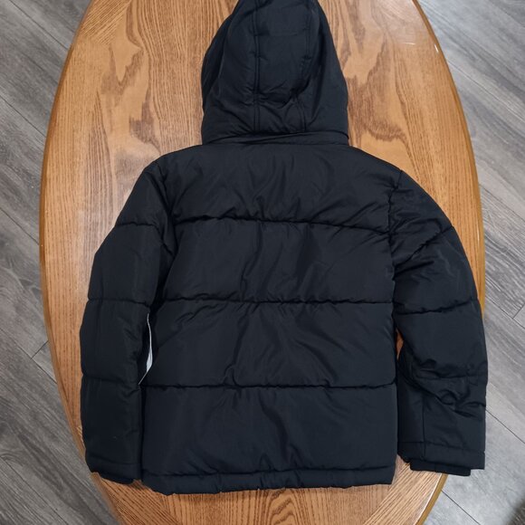 Kids Puffer Jacket / black / new / size XS 4/5 Unisex - Picture 3 of 3